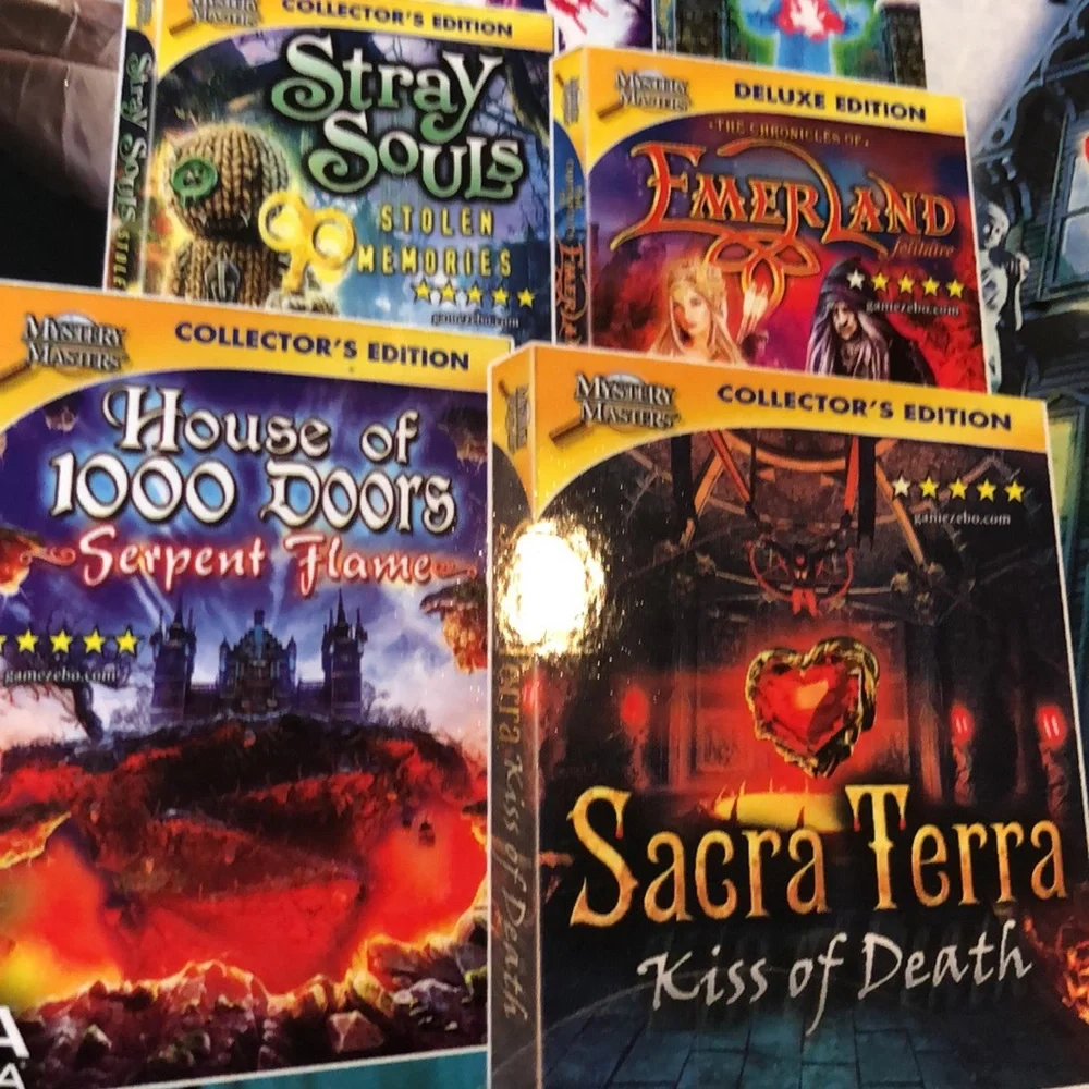 Mystery Masters Magical Realms Collection -20 complete PC games